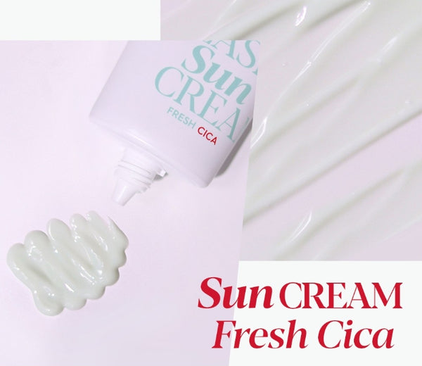 2 x espoir Water Splash Sun Cream Fresh Cica 60ml SPF50+ PA++++ from Korea