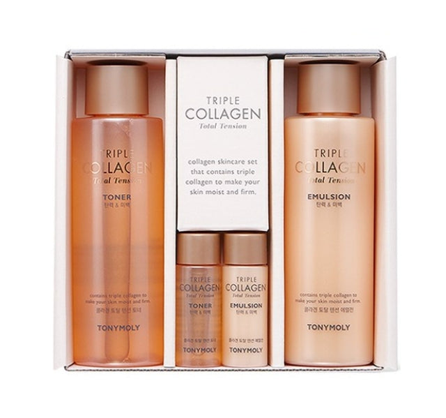 TONYMOLY Triple Collagen Total Tension Special Set (4 Items) from Korea by TONYMOLY