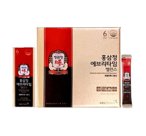 JungKwanJang Red Ginseng Extract Everytime Balance (10mL x 30 packets) from Korea