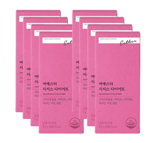 8 x ESTHER FORMULA Cissus Diet Powders, 14 Packets from Korea