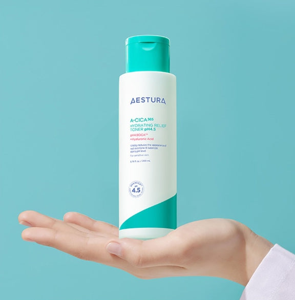 2 x AESTURA A-Cica 365 Hydrating Relief Toner pH4.5 200ml from Korea