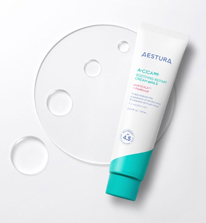2 x AESTURA A-Cica365 Soothing Repair Cream pH4.5 60ml from Korea