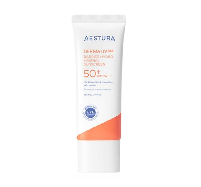 AESTURA Derma UV365 Barrier Hydro Mineral Sunscreen 40ml from Korea by AESTURA