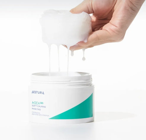 AESTURA A-Cica 365 Soft Calming Mask Pad 60 Pads from Korea by AESTURA