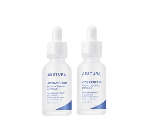 2 X AESTURA Atobarrier 365 Hydro Cera-Ha Serum 30ml from Korea by AESTURA