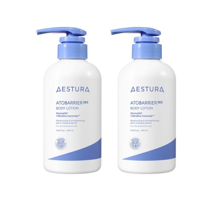 2 x AESTURA Atobarrier 365 BODY LOTION 400ml from Korea by AESTURA