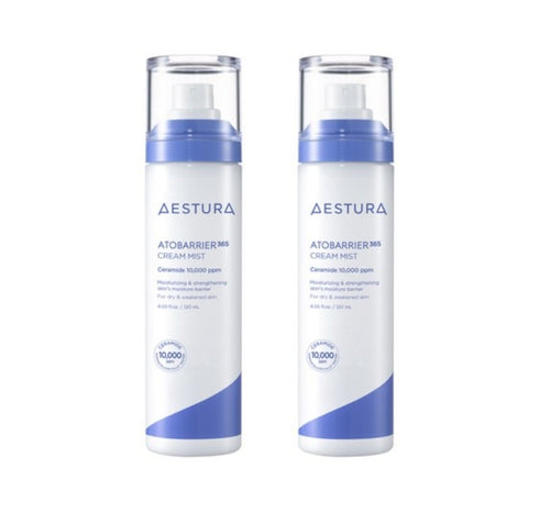 2 x AESTURA Atobarrier 365 Cream Mist 120ml from Korea by AESTURA