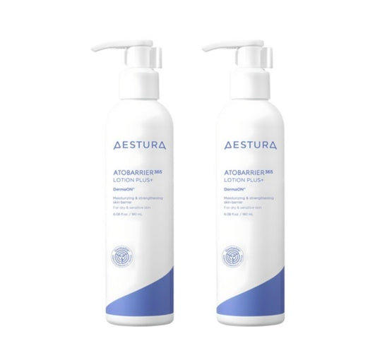 2 x AESTURA Atobarrier 365 Lotion Plus 180ml from Korea