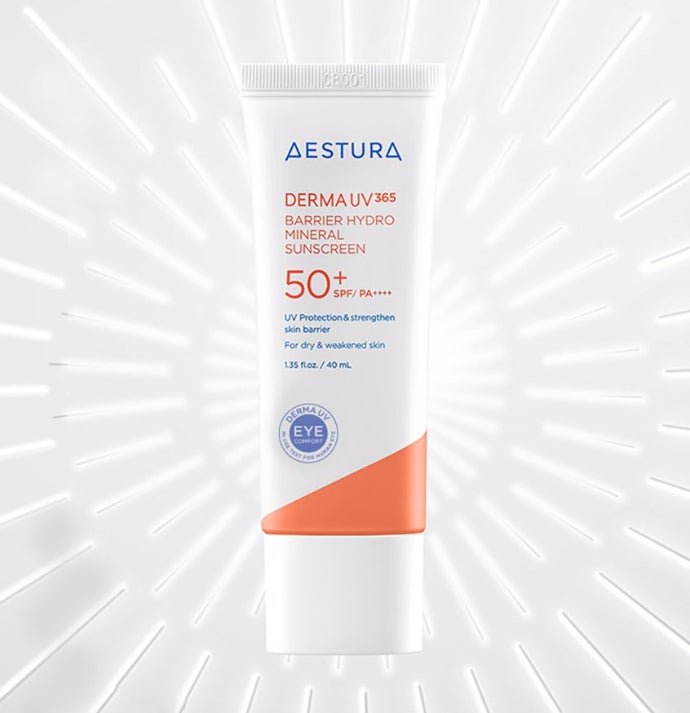 AESTURA Derma UV365 Barrier Hydro Mineral Sonnenschutz 40ml aus Korea