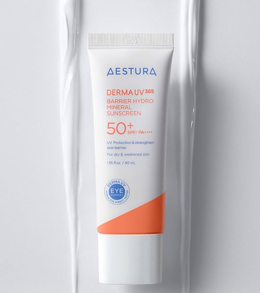 AESTURA Derma UV365 Barrier Hydro Mineral Sunscreen 40ml SPF 50+ PA++++ from Korea