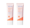 2 x AESTURA Derma UV365 Red Calming Tone-Up Sunscreen 40ml from Korea by AESTURA