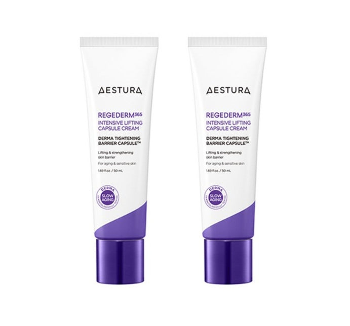 2 x AESTURA Regederm 365 Intensive Lifting Capsule Cream 50ml from Korea by AESTURA