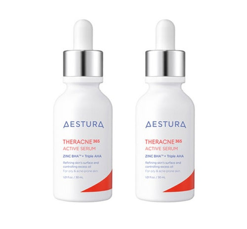 2 x AESTURA Theracne 365 Active Serum 30ml from Korea by AESTURA