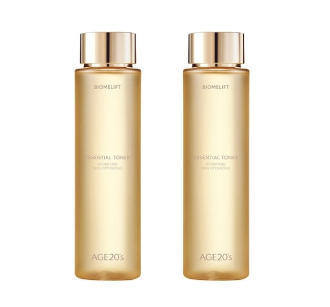 2 x AGE 20's Biomlift Essential Toner 195ml from Korea by AGE 20's