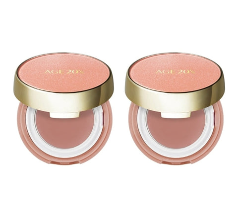 2 x AGE 20's Essence Blusher Pact 7g, 2 Colours from Korea