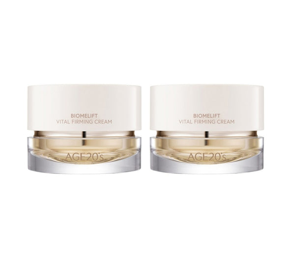 2 x AGE 20's Biomlift Vital Firming Cream 50ml from Korea by AGE 20's