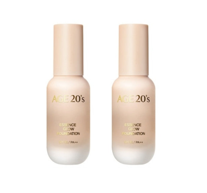 2 x AGE 20's Essence Glow Foundation 30ml, #13 #21 #23 from Korea by AGE 20's
