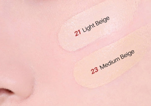 AGE 20's Silky Fixing Pact #21 Light Beige (Main+Refill), SPF50+ PA++++ from Korea by AGE 20's