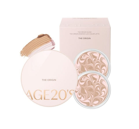 AGE 20's The Origin Essence Pact Pink #13 #21 #23 Pack (Main+Refill), SPF50+ PA+++ from Korea by AGE 20's