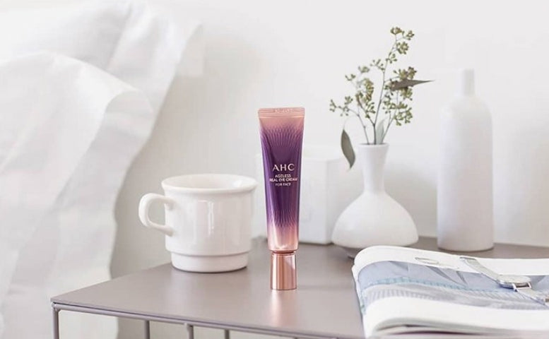 2 x AHC Ageless Real Eye Cream for Face 30ml from Korea