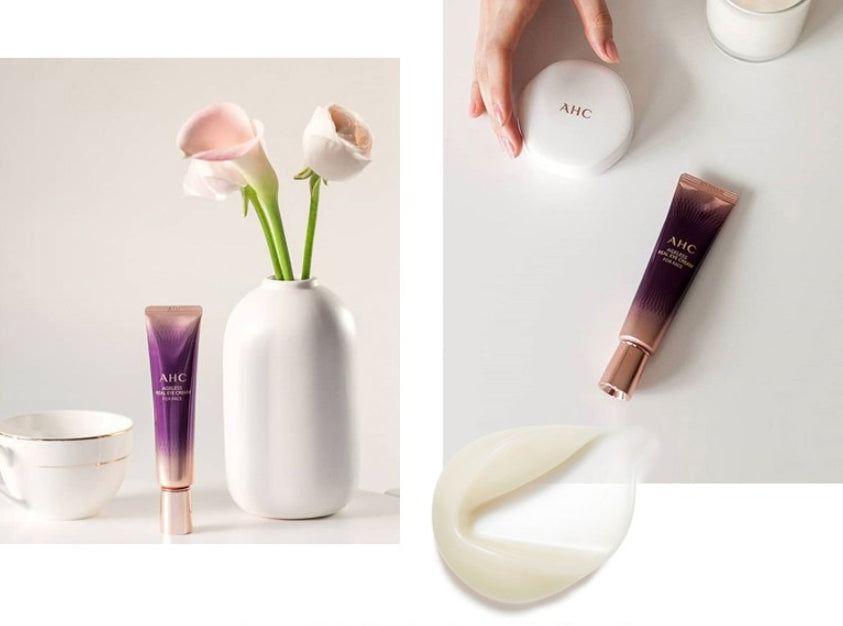 2 x AHC Ageless Real Eye Cream for Face 30ml from Korea