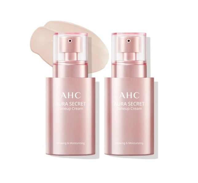2 x AHC Aura Secret Tone Up Cream SPF30 PA++ 50ml from Korea by AHC