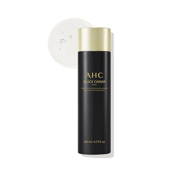 AHC Black Caviar Toner 140ml from Korea by AHC