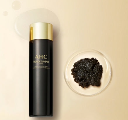 AHC Black Caviar Toner 140ml from Korea
