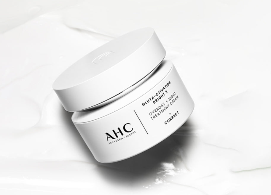 AHC Gluta-Ctivation Bright 3 Overday+Night Treatment Cream 50ml from Korea by AHC