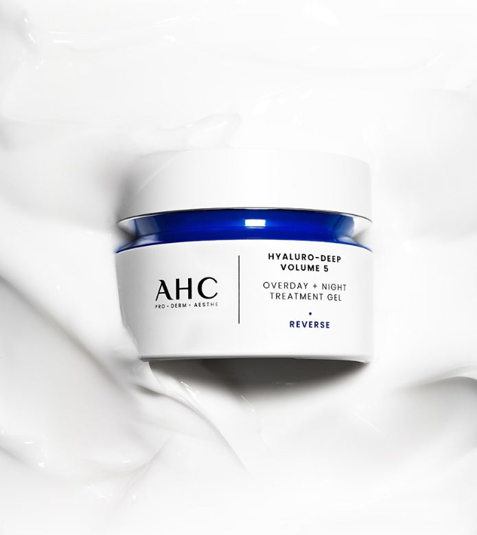AHC Hyaluro-Deep Volume 5 Overday+Night Treatment Gel 50ml from Korea