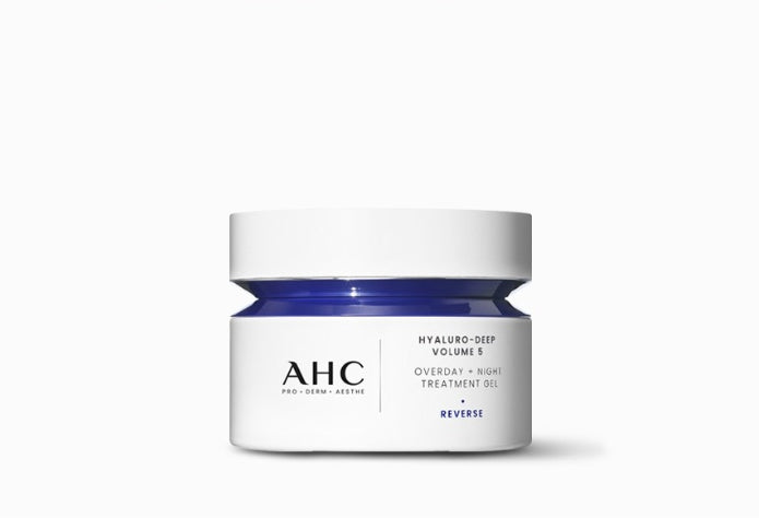 AHC Hyaluro-Deep Volume 5 Overday+Night Treatment Gel 50ml from Korea