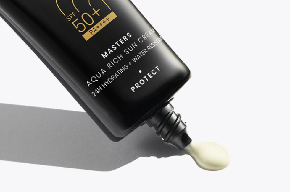 2 x AHC Masters Aqua Rich Sun Cream SPF50+ PA++++ 30ml from Korea by AHC