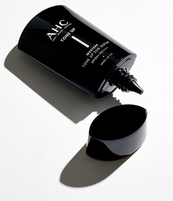 2 x AHC Masters Tone Up Sun Serum 50ml SPF50+ PA++++ from Korea