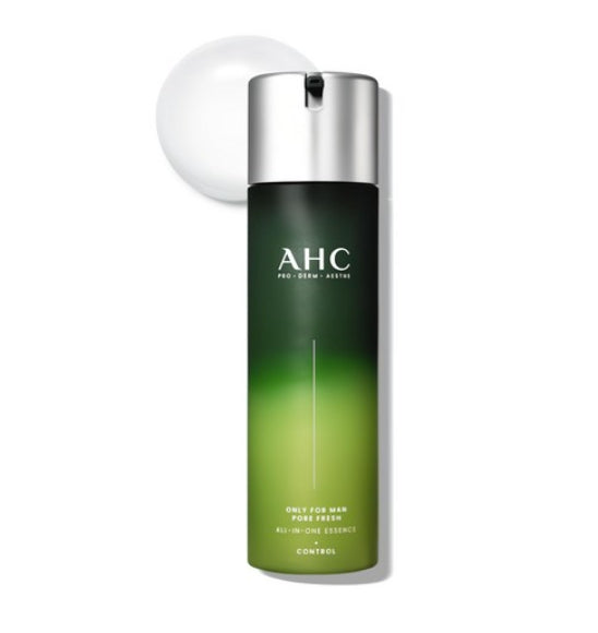 2 x [MEN] AHC Only for Men Pore Fresh All in One Essence 200ml from Korea by AHC