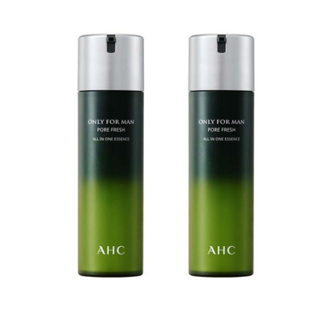 2 x AHC Only for Men Pore Fresh All in One Essence 200ml from Korea