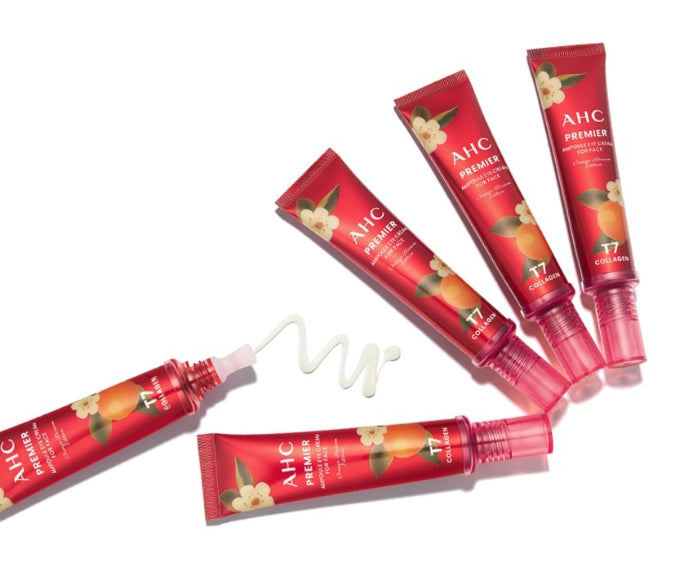 4 x AHC Premier Ampoule Eye Cream for Face (Orange Blossom Edition) 40ml from Korea
