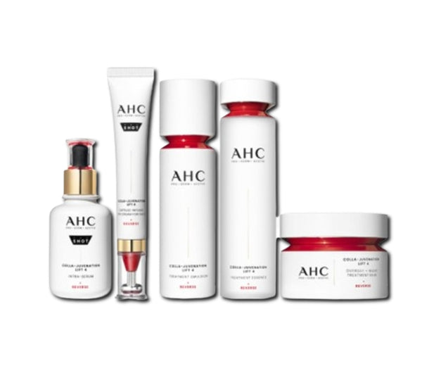 AHC Pro Shot Colla-Juvenation Lift 4 Set (5 Items) from Korea by AHC