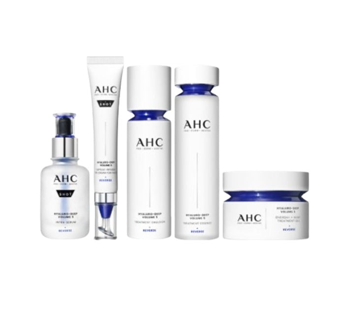 AHC Pro Shot Hyaluro-Deep Volume Set (5 Items) from Korea by AHC