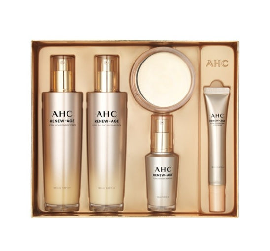AHC Renew-Age Total 4 Gift Set (5 items) from Korea