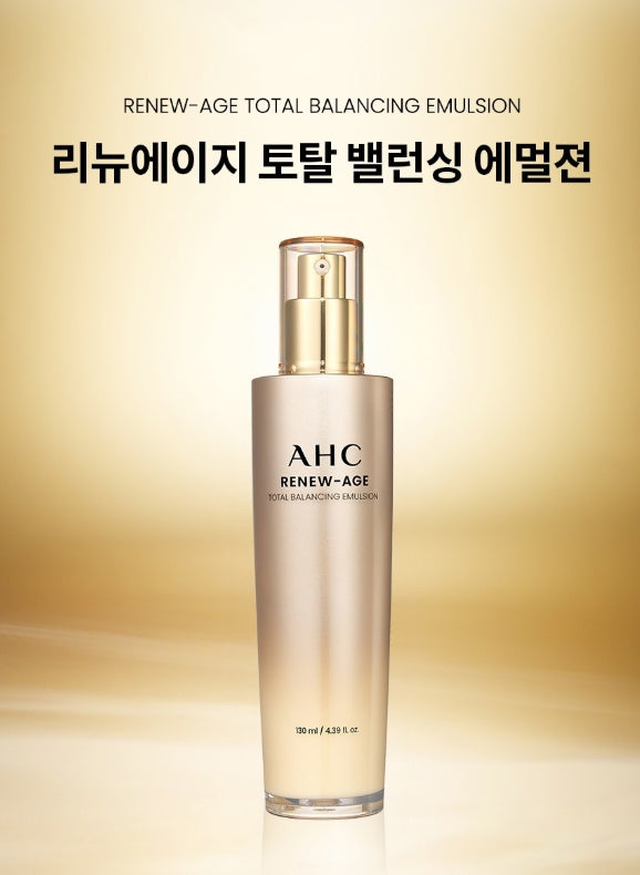 AHC Renew-Age Total 4 Gift Set (5 items) from Korea