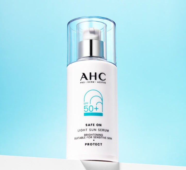 AHC Safe On Light Sun Serum 40ml, SPF50+ PA++++ from Korea by AHC