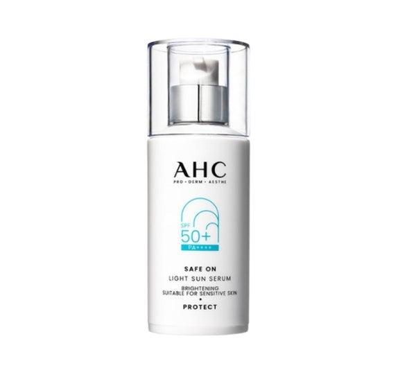 AHC Safe On Light Sun Serum 40ml, SPF50+ PA++++ from Korea by AHC