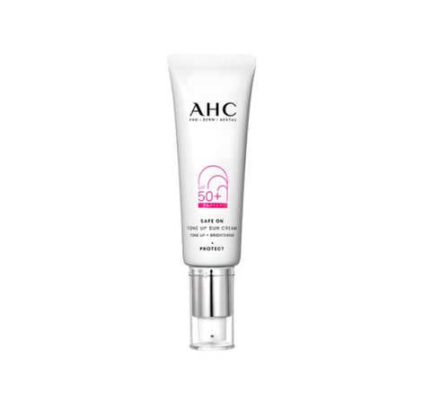 AHC Safe On Tone Up Sun Cream 50ml, SPF50+ PA ++++ from Korea by AHC