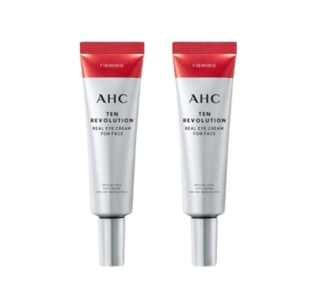 2 x AHC Ten Revolution Real Eye Cream for Face 35ml from Korea by AHC