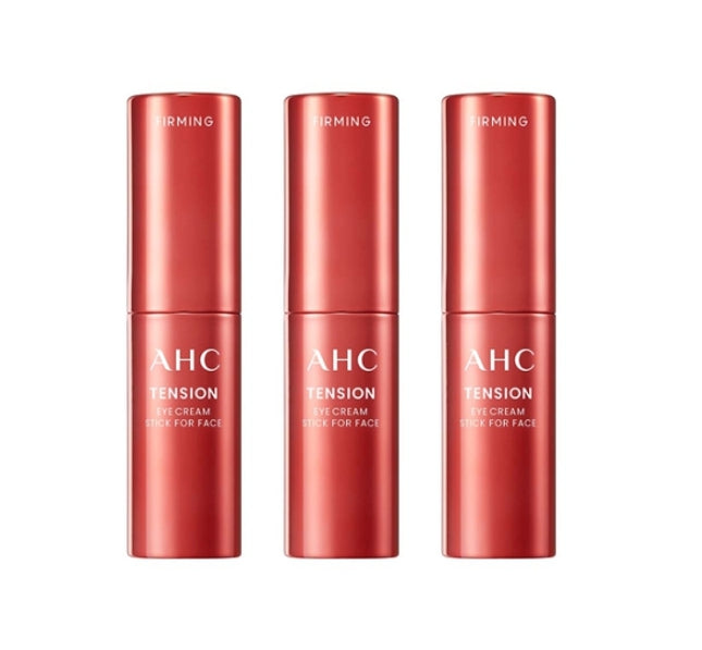 3 x AHC Tension Eye Cream Stick for Face 10g from Korea