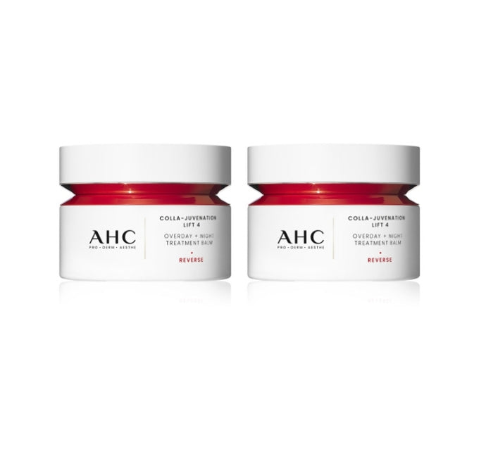 2 x AHC Colla-Juvenation Lift 4 Overday+Night Treatment Balm 50ml from Korea by AHC