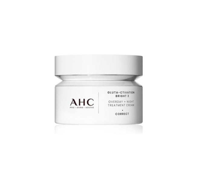 AHC Gluta-Ctivation Bright 3 Overday+Night Treatment Cream 50ml from Korea by AHC