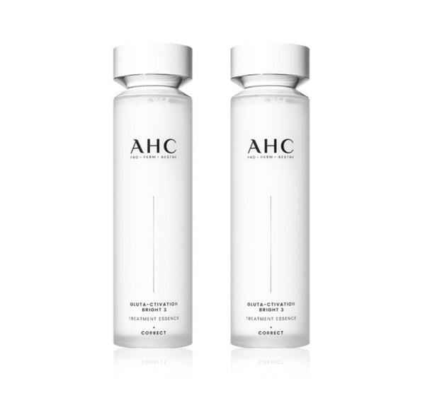 2 x AHC Gluta-Ctivation Bright 3 Treatment Essence 130ml from Korea by AHC