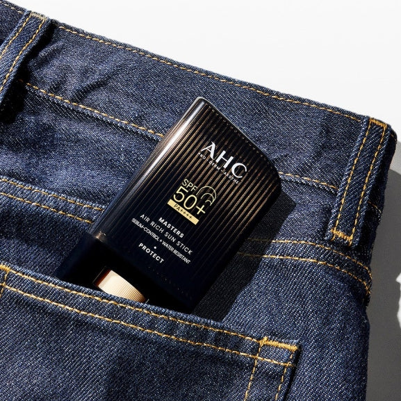 AHC Masters Air Rich Sun Stick SPF50+ PA++++ 14g from Korea by AHC