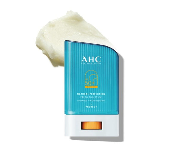2 x AHC Natural Perfection Fresh Sun Stick 22g SPF50+ PA++++ from Korea by AHC